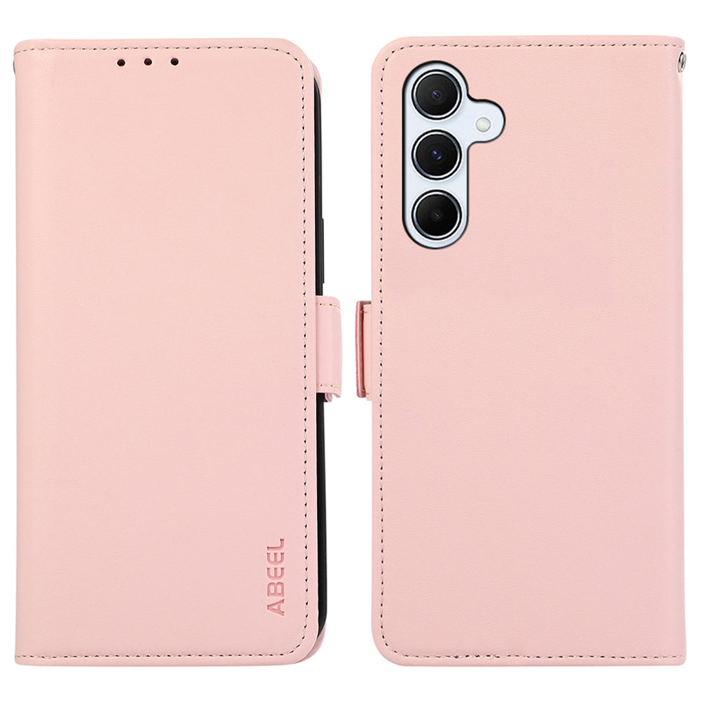 ABEEL For Samsung Galaxy A14 4G / 5G Leather Case RFID Blocking Wallet Stand Phone Cover ABEEL For Samsung Galaxy A14 4G / 5G Leather Case RFID Blocking Wallet Stand Phone Cover